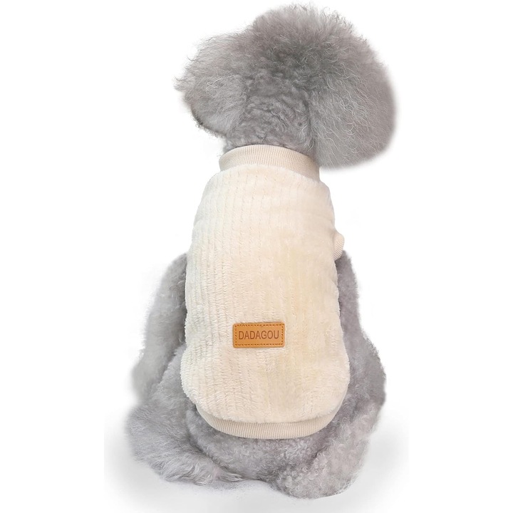 Jacheta pentru caini si pisici, design clasic, elasticitate mare, multicolor, marime mica