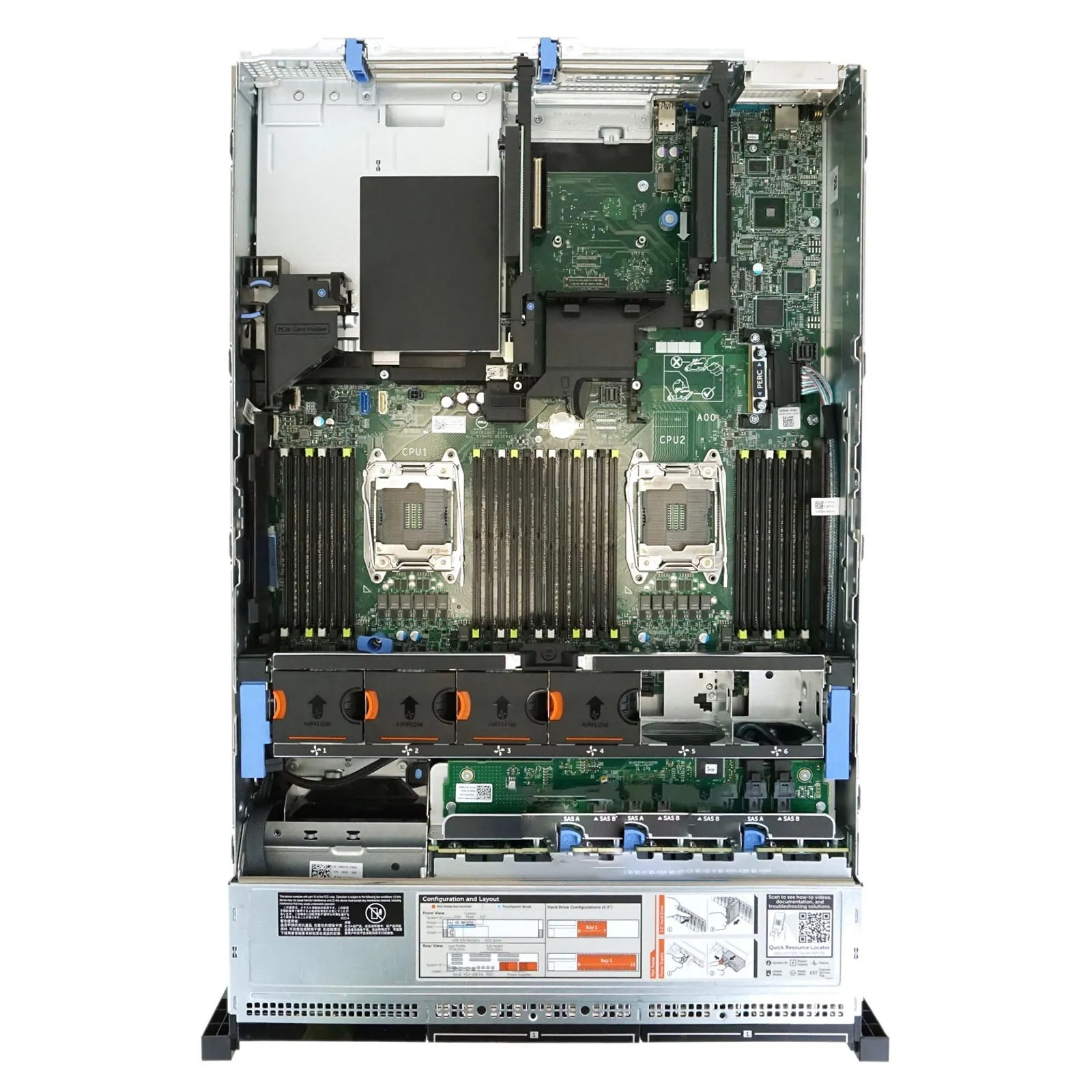 Server Dell PowerEdge R730 Dual Intel Xeon E5-2630 v3 8C / 16T, 2.4 GHz ...