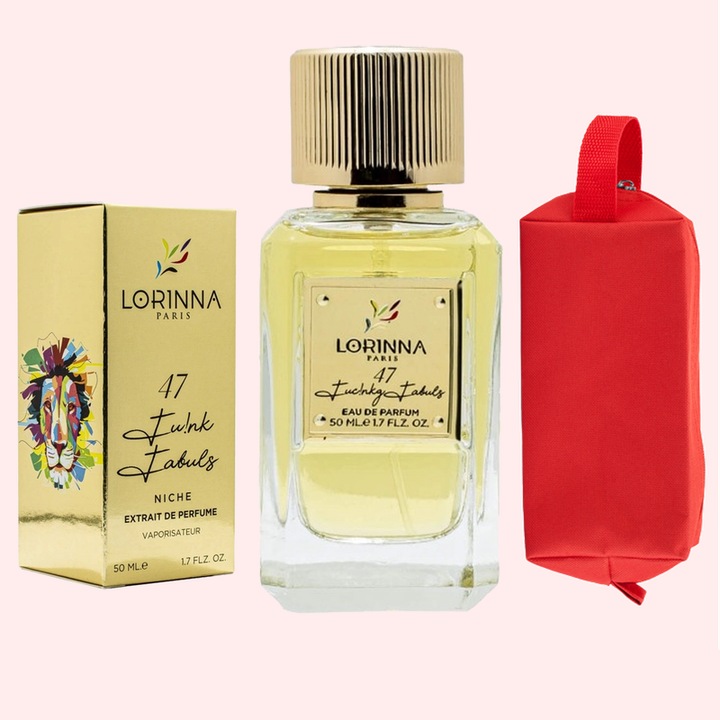 Set Extract de Parfum Lorinna Paris Parfum Fabulous, 50 ml, Unisex Dama Barbat si Gentuta Parfumuri