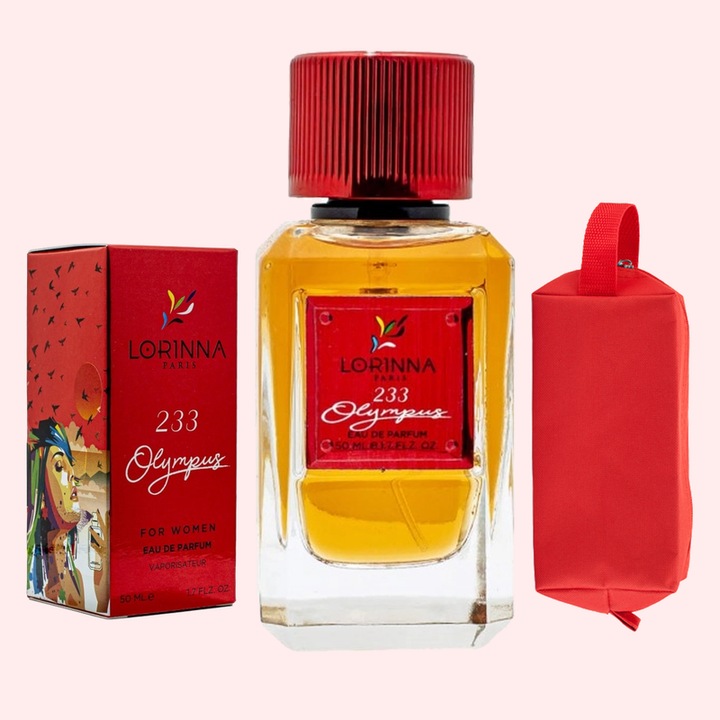 Set Apa de Parfum Lorinna Paris Parfum Olympus, 50 ml, de Dama si Gentuta Parfumuri