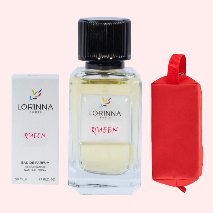 Set Apa de Parfum Lorinna Paris Parfum Queen 50 ml, de Dama si Gentuta Parfumuri