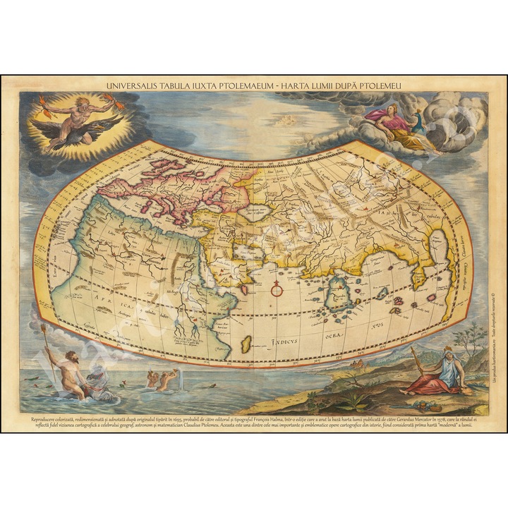 Harta lumii dupa Ptolemeu