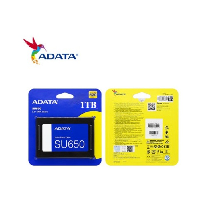 SSD belső 1TB 2.5 inch SATA III, méretek 74x10.5x57.3mm
