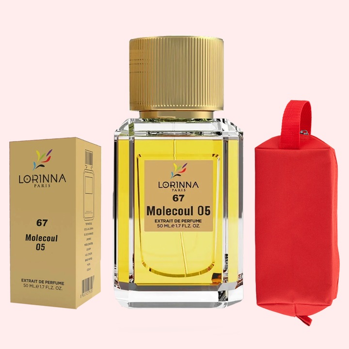 Set Extract de Parfum Lorinna Paris Parfum Molecoul 05, 50 ml, Unisex Dama Barbat si Gentuta Parfumuri