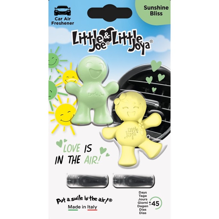 Odorizant auto, Little Joe, Love Edition, Sunshine Bliss