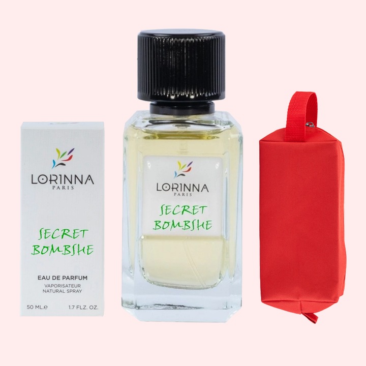 Set Apa de Parfum Lorinna Paris Parfum Secret Bombshe 50 ml, de Dama si Gentuta Parfumuri