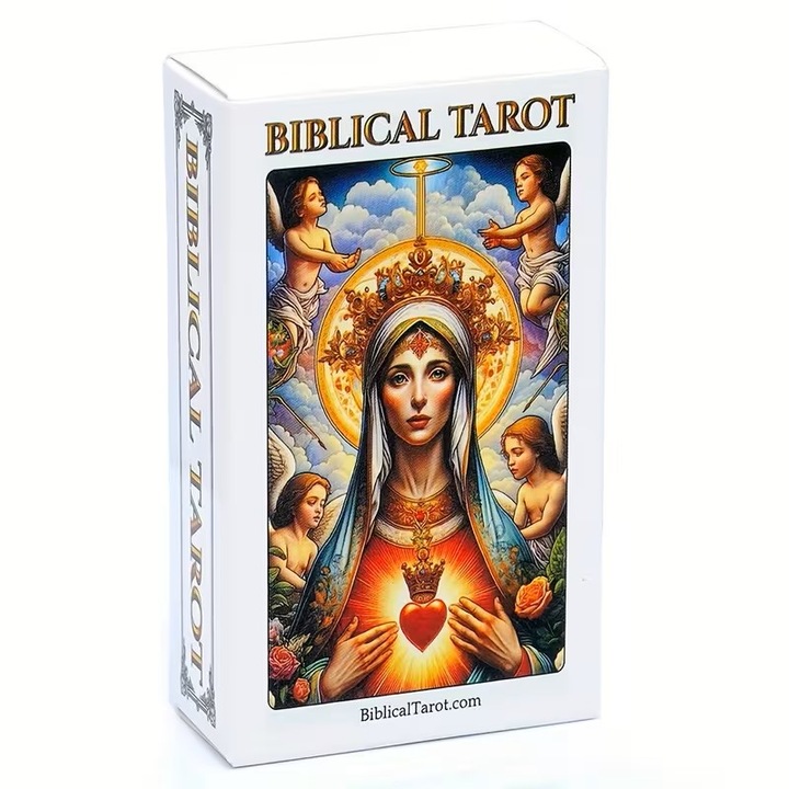Pachet carti midi, Biblical Tarot, 78 carduri, 10.5 x 6.3cm
