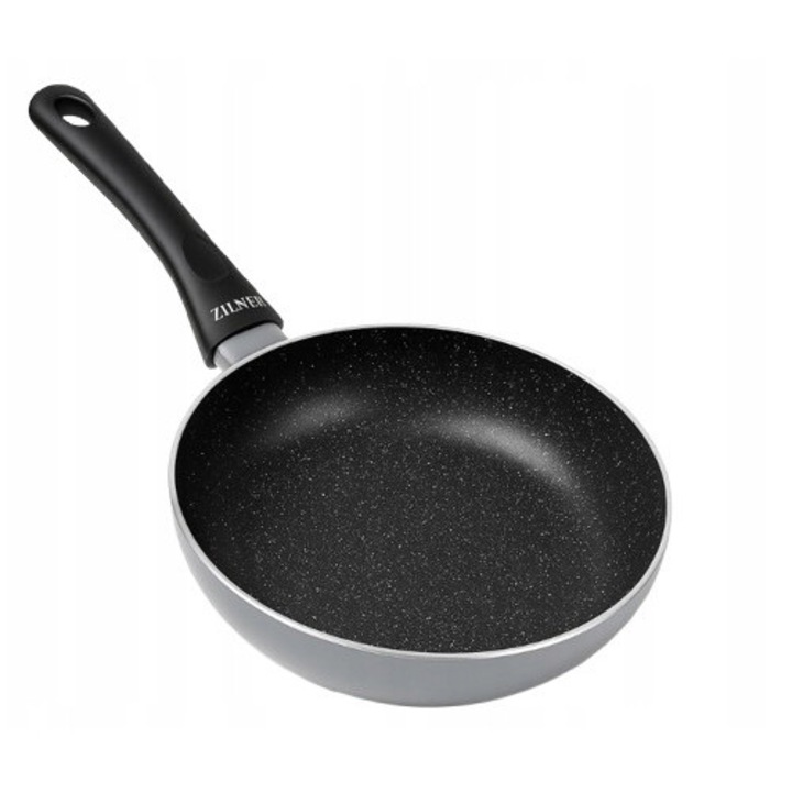Тиган ZILNER Leonardo Сив Мрамор 22см - Мраморно Незалепващо Покритие