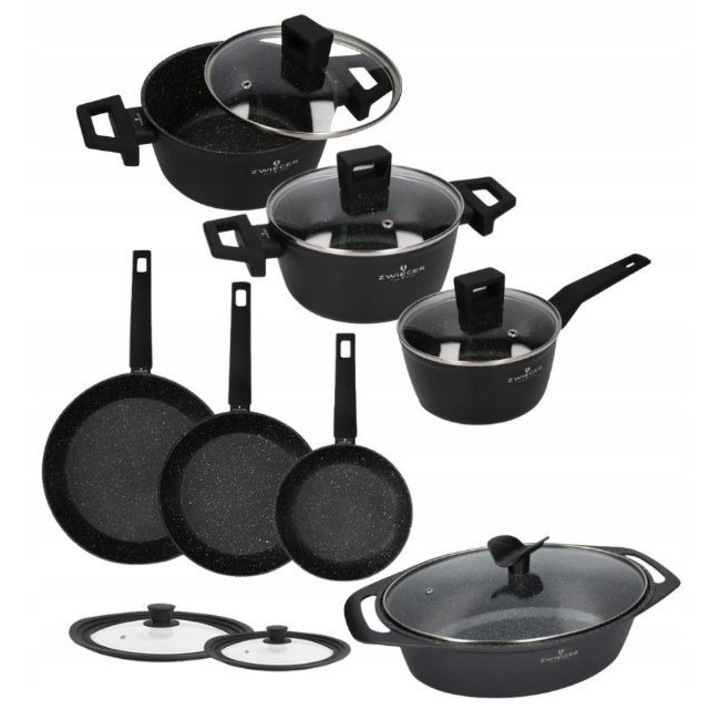 Set Vase Zwieger Forte 13 Piese Aluminiu Forjat Neaderent