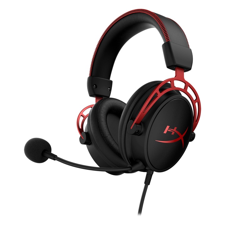 Гейминг слушалки HyperX Cloud Alpha, черни
