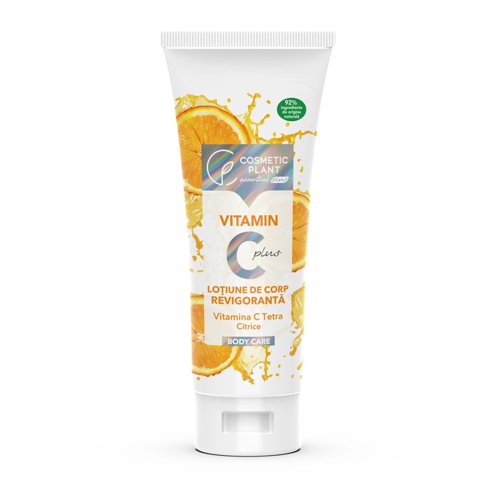 Lotiune de corp Cosmetic Plant Vitamin C Plus, revigoranta, unisex, 200ml