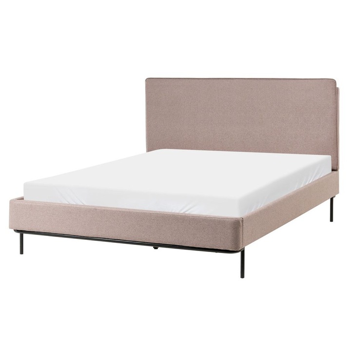 Pat cu lamele Corio 140 x 200 cm Taupe