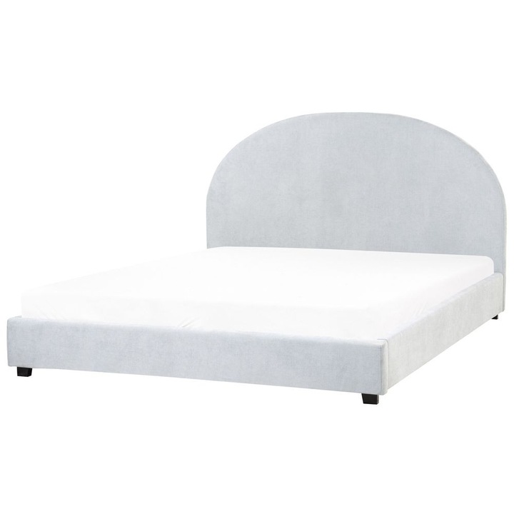 Pat cu lamele Vaucluse 160 x 200 cm Albastru deschis