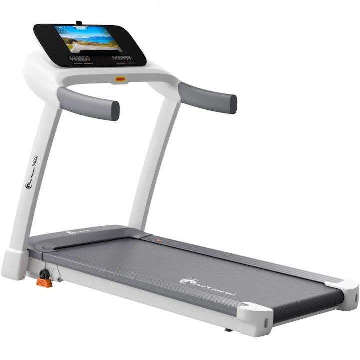 Banda de alergare FitTronic® Delta 4000, motor 2 CP, viteza maxima 16 km/h, greutate suportata 140 kg, Kinomap, Zwift, Besyfit