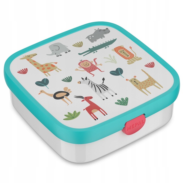 Cutie Pranz Mepal Campus Bento XL, 1650 ml, BPA Free, Animale