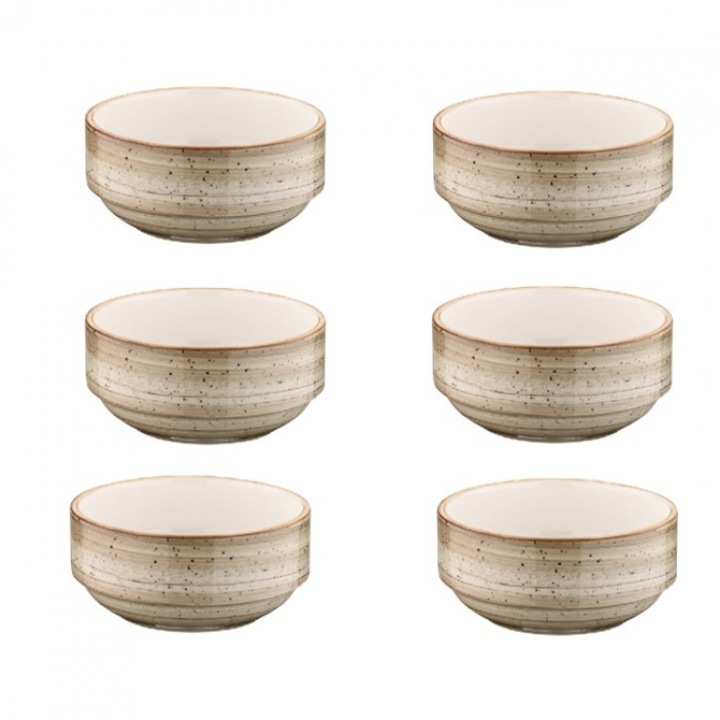 Set 6 boluri stokabile sos Bonna Terrain 6cm 30ml