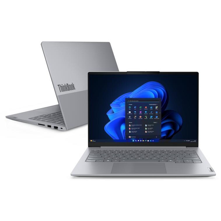 Laptop Lenovo ThinkBook 14 G8, Intel Core Ultra 7, 16 GB RAM, 512 GB SSD, WUXGA, gri, 14"