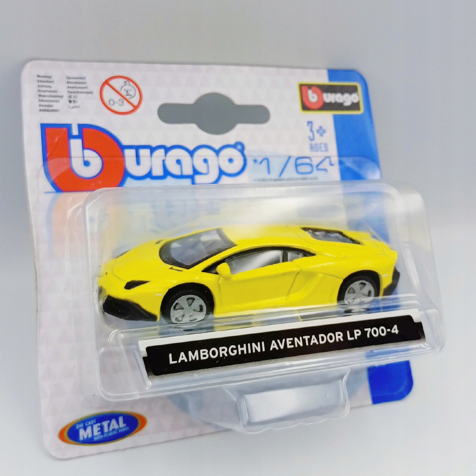 ミニカー Lamborghini Aventador LP 700-4 Masinuta Bburago Lamborghini Aventador LP 700-4, detalii autentice