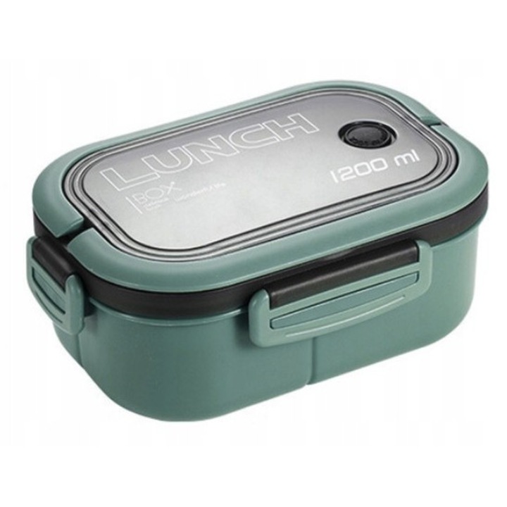 Cutie de prânz Set, Pan i Pani Gadżet, 1200ml, plastic, 21, 5x8cm, multicolor