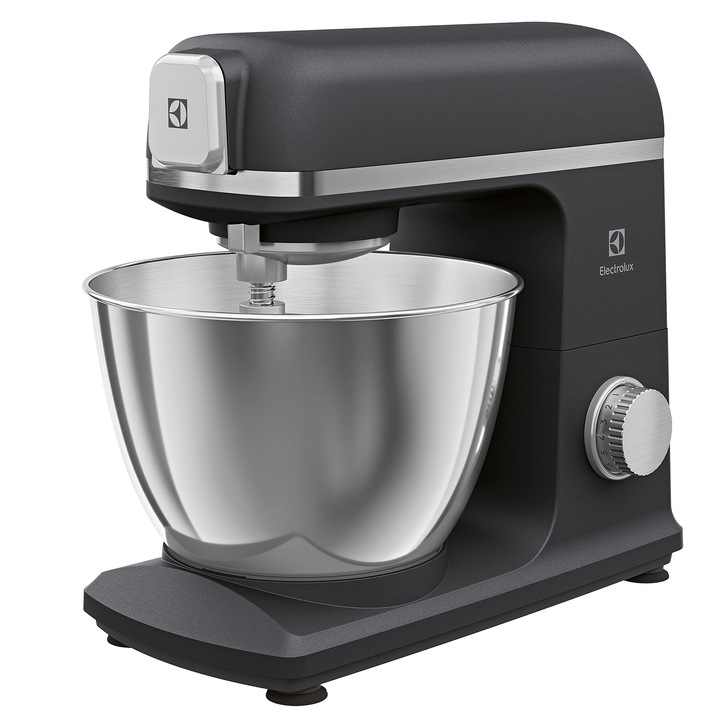 Masina de framantat Electrolux, aluminiu turnat, 1200 W, 6 setari, Black Pearl, 330x245x380 mm