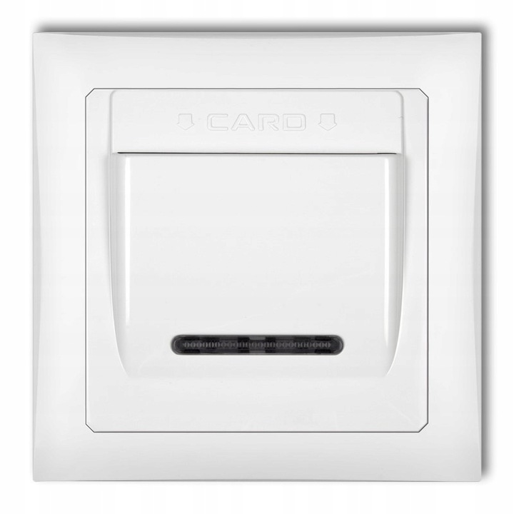 Karlik Deco Soft Fehér Hoteli Kapcsoló DSHSO-1