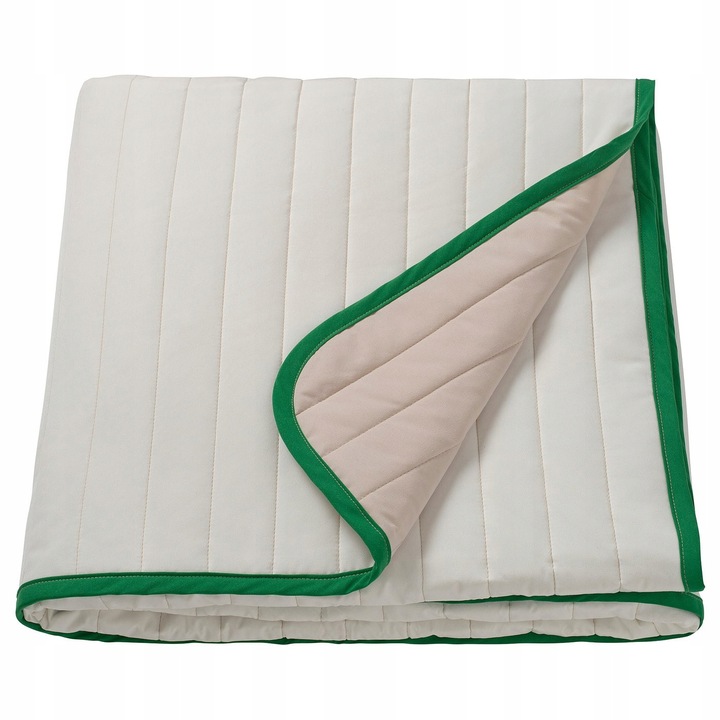 Takaró, 160x250cm, törtfehér/bézs, 100% poliészter