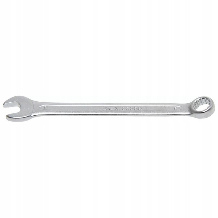 Cheie tubulara 9 mm, finisaj crom mat, BGS