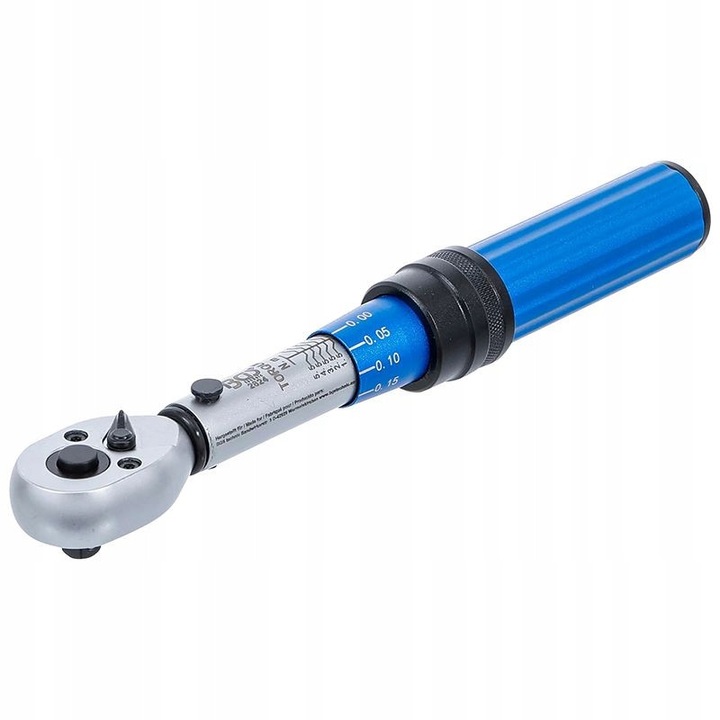 Cheie dinamometrica 1/4" 1-6 Nm BGS, cu clichet 72 dinti