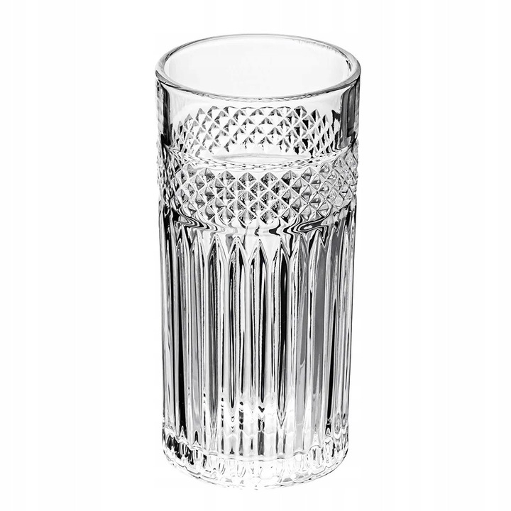 Pahar Greta, 360 ml, 15 cm, transparent, 1 buc.