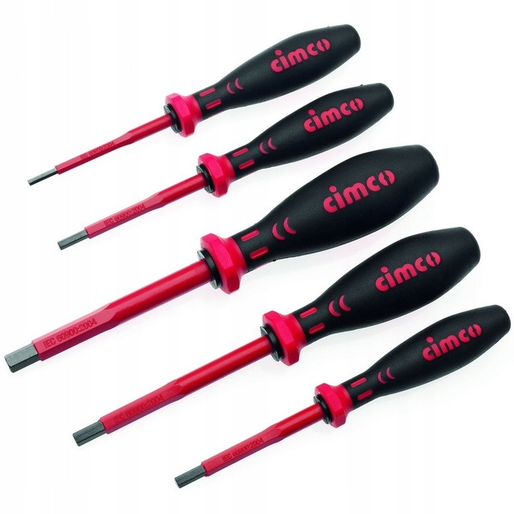 Комплект 5 изолирани отвертки Imbus CIMCO 1000V