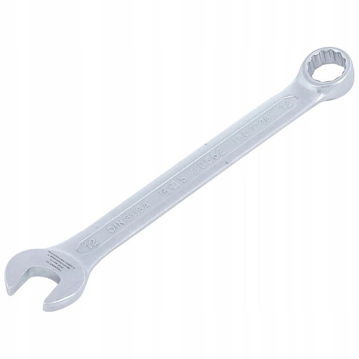 Cheie tubulara 12 mm, crom mat, BGS