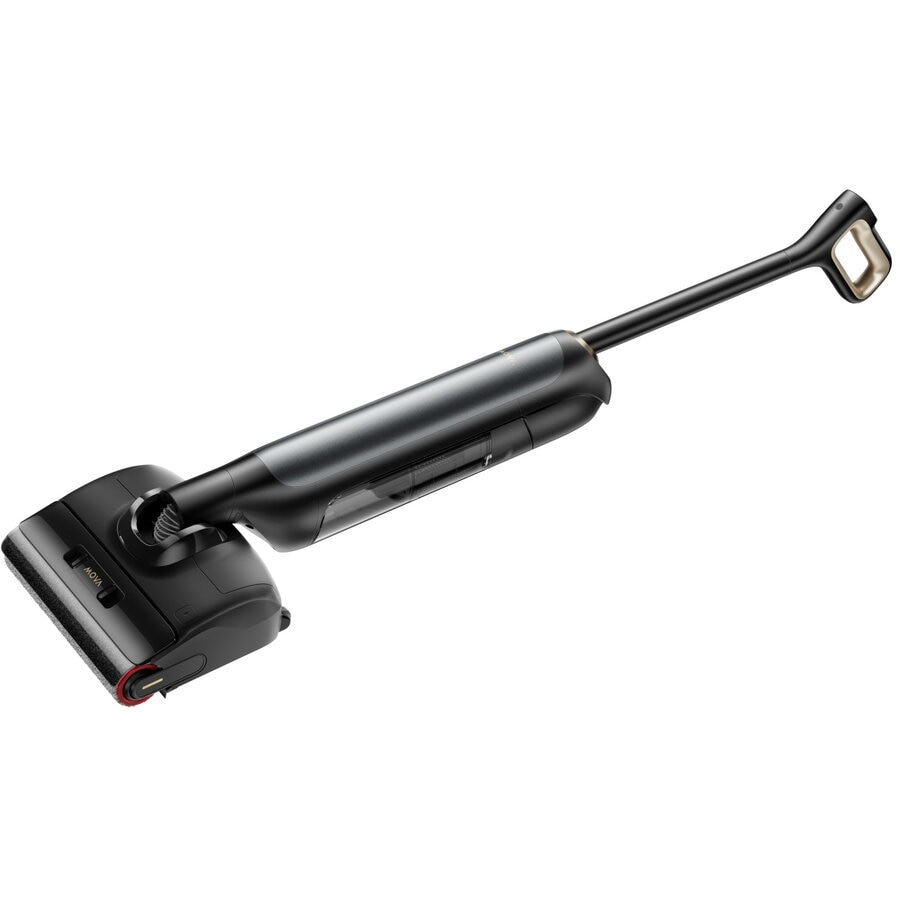 Aspirator vertical si mop, MOVA M10, 800 ml, LED, 18000Pa, Negru