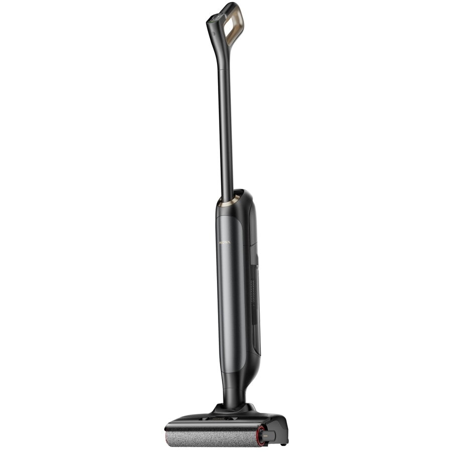 Aspirator vertical si mop, MOVA M10, 800 ml, LED, 18000Pa, Negru