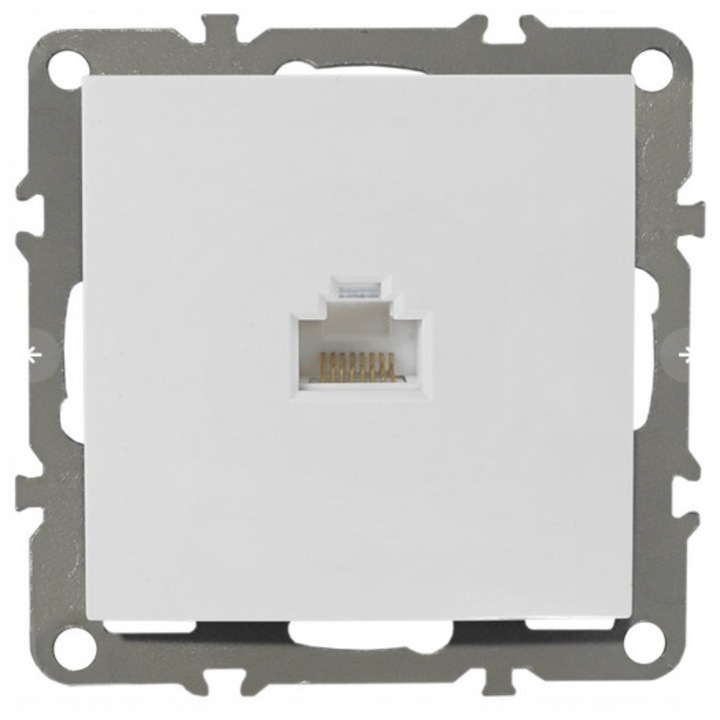 Priza Internet Adelid Quadra Alba RJ45 Cat 5E