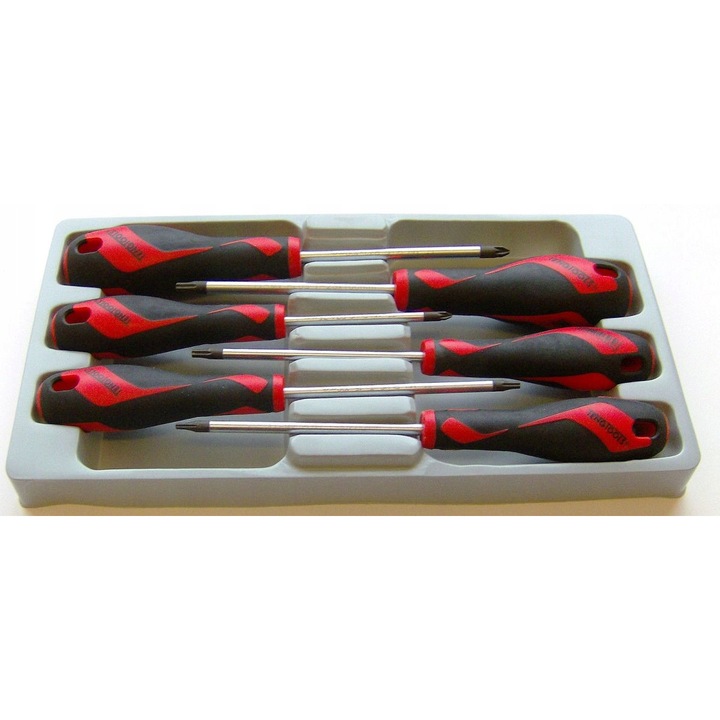 Set 6 Surubelnite Teng Tools Profesionale, Otel TT-MV-PLUS