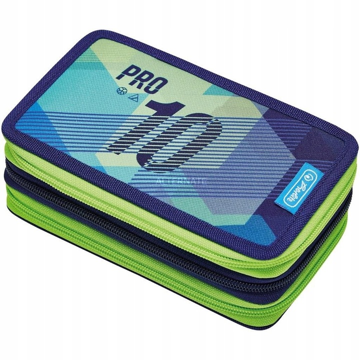 Penar Herlitz Trusa Tripla, 31 piese, multicolor, 22x14x9cm