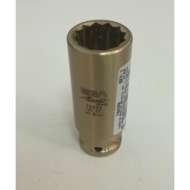 Crichet Ega Master 76233, 23mm, 1/2", Anti-scantei, 12-unghiuri