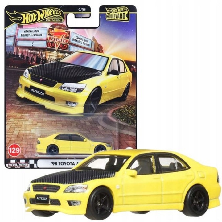 Количка Hot Wheels Premium '98 Toyota Altezza Boulevard 1:64