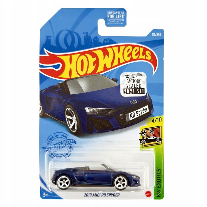 Hot Wheels Audi R8 Spyder 2019 STH 1:64 - Запечатан