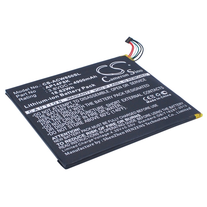 TECHTEK CS-ACW850SL Li-Polymer akkumulátor 4900mAh