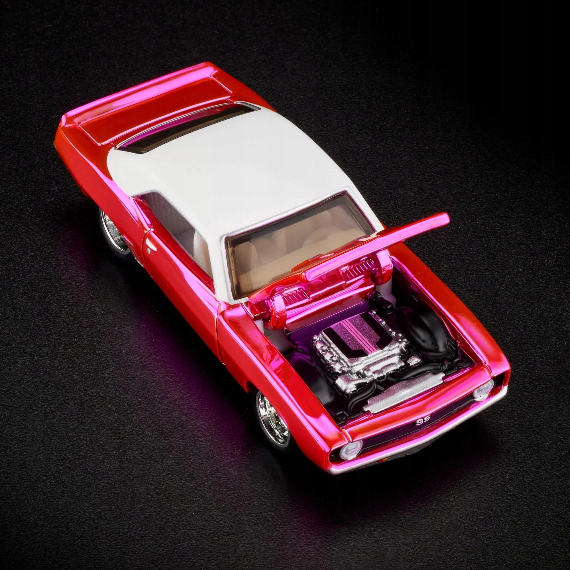 Hot Wheels RLC 1969 Chevy Camaro SS Spectraflame Rozowy - eMAG.ro