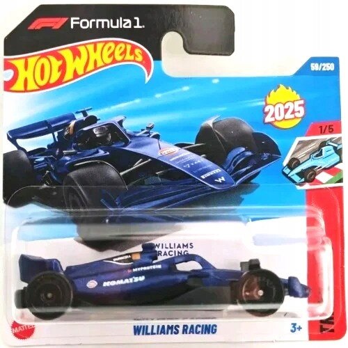 Masinuta Hot Wheels F1 Williams Racing JBC07, Scara 1:64 - eMAG.ro