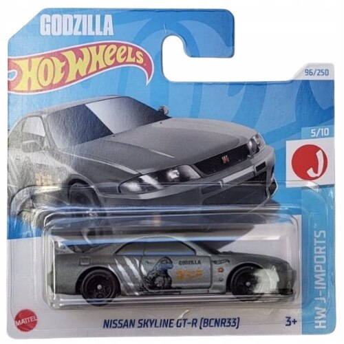 Masinuta metalica Hot Wheels Premium Pop Culture, Nissan GT-R