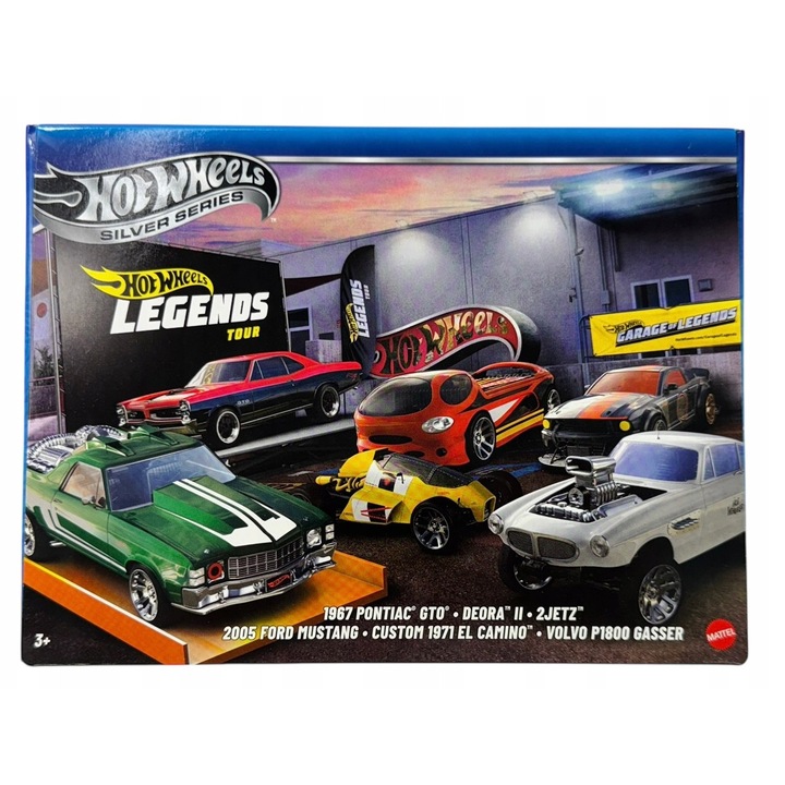 Set 6 Masinute Hot Wheels Legends Tour Colectia Noua JBY78