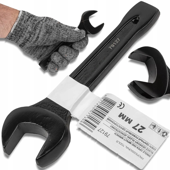 Cheie Forcekraft 27mm, plata, tubulara, Cr-Mo