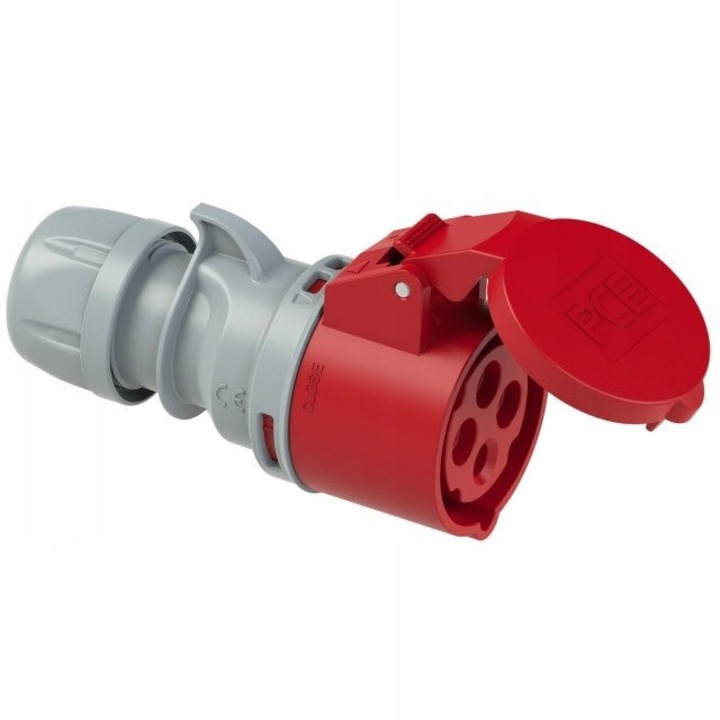Priza portabila 16A 4P 400V Rosie IP44 TURBO SHARK 214-6TT