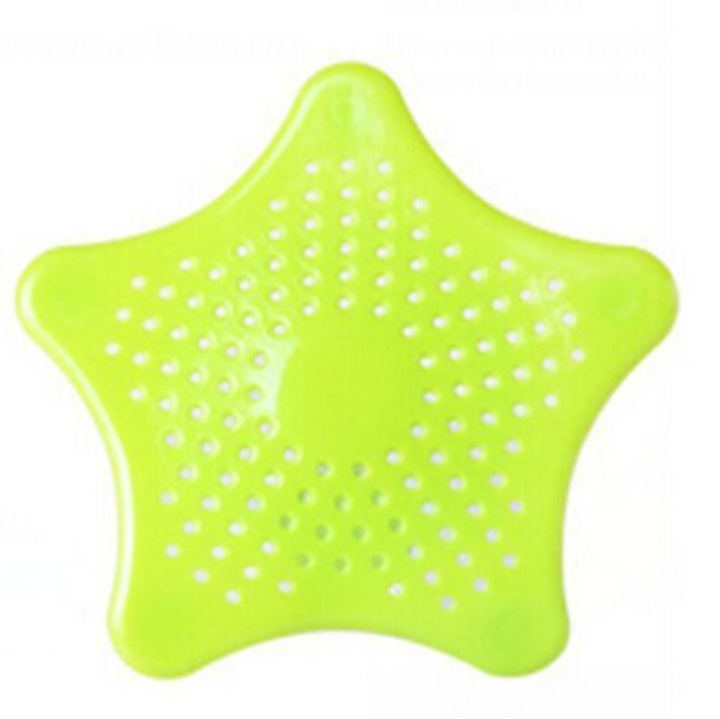 Szilikon szűrő csillag alakú, VDSTAR, 2 darabos készlet, hatékony szűrés, zöld
