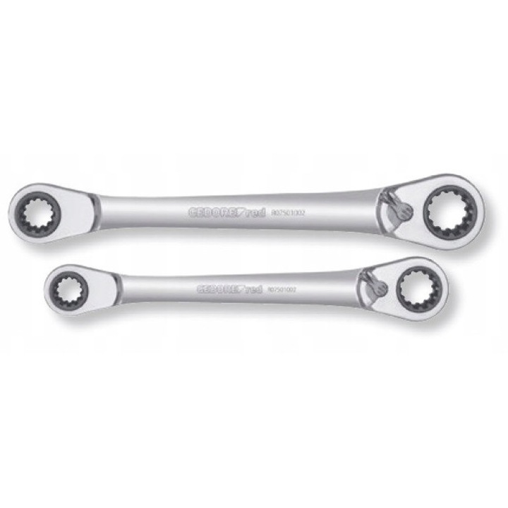 Set chei tubulare cu clichet, 2 buc, Gedore R07501002