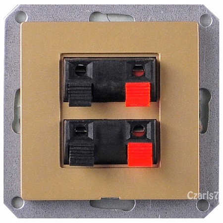 Priza Dubla Boxe Premium Aurie Modul Timex-Elektro - eMAG.ro