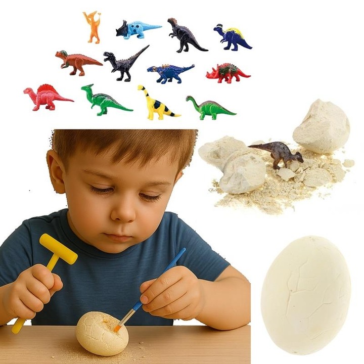 Фигурка Nobo Kids - Динозавър, 7,5x5см, 1 изненадваща фигурка, 3 години+